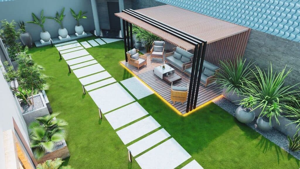 تصميم وتنسيق الحدائق