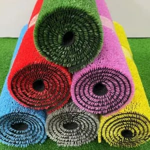 الوان العشب الصناعي